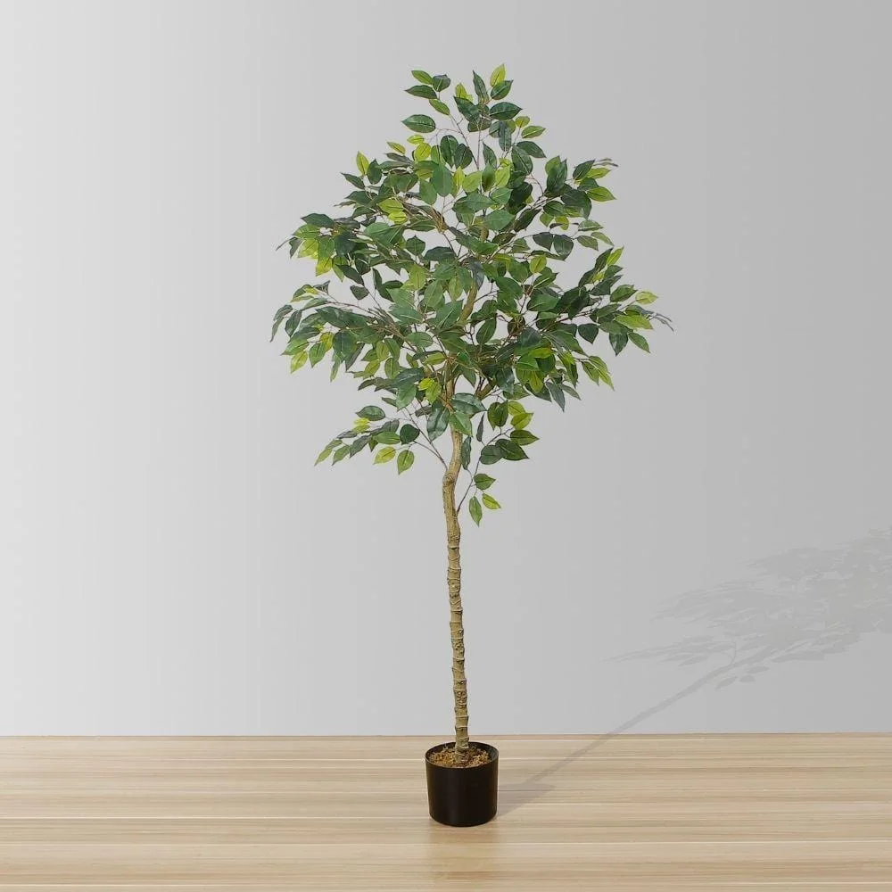 Image of Figgi Artificial Ficus Tree Potted Plant (Multiple Sizes)