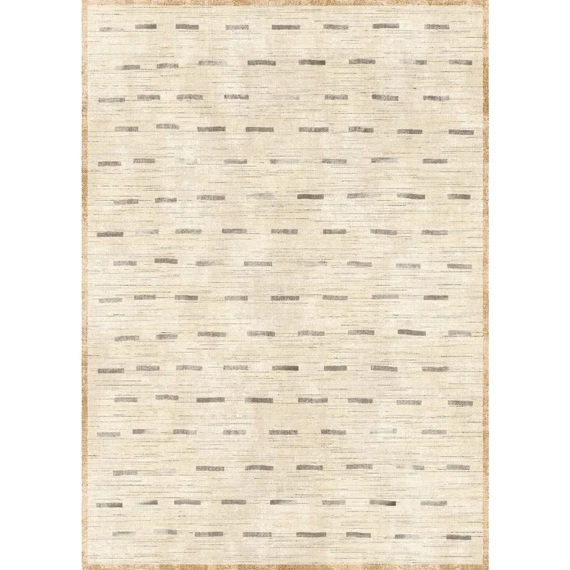Image of Sando Natural Black Rug