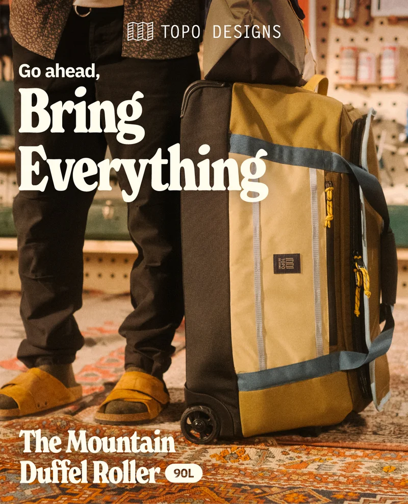 Shop Mountains Duffel Roller