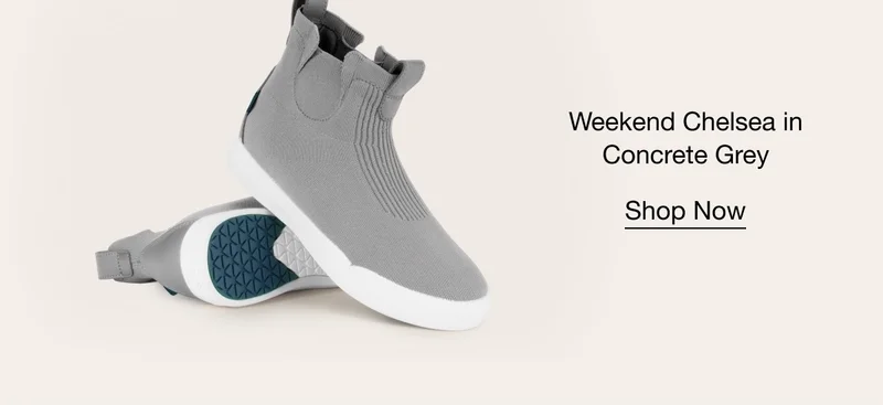Weekend Chelsea in Concrete Grey. Shop Now.
