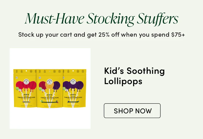kid's Throat Soothing Lollipops