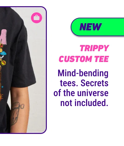Trippy Custom Tee