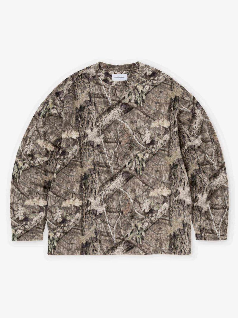 Image of thisisneverthat Fleece Crew - Camo