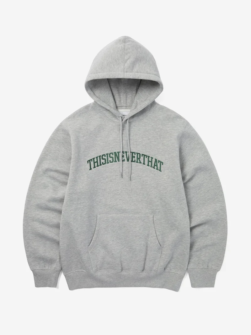 Image of thisisneverthat Arch-Logo Hoodie - Grey Heather