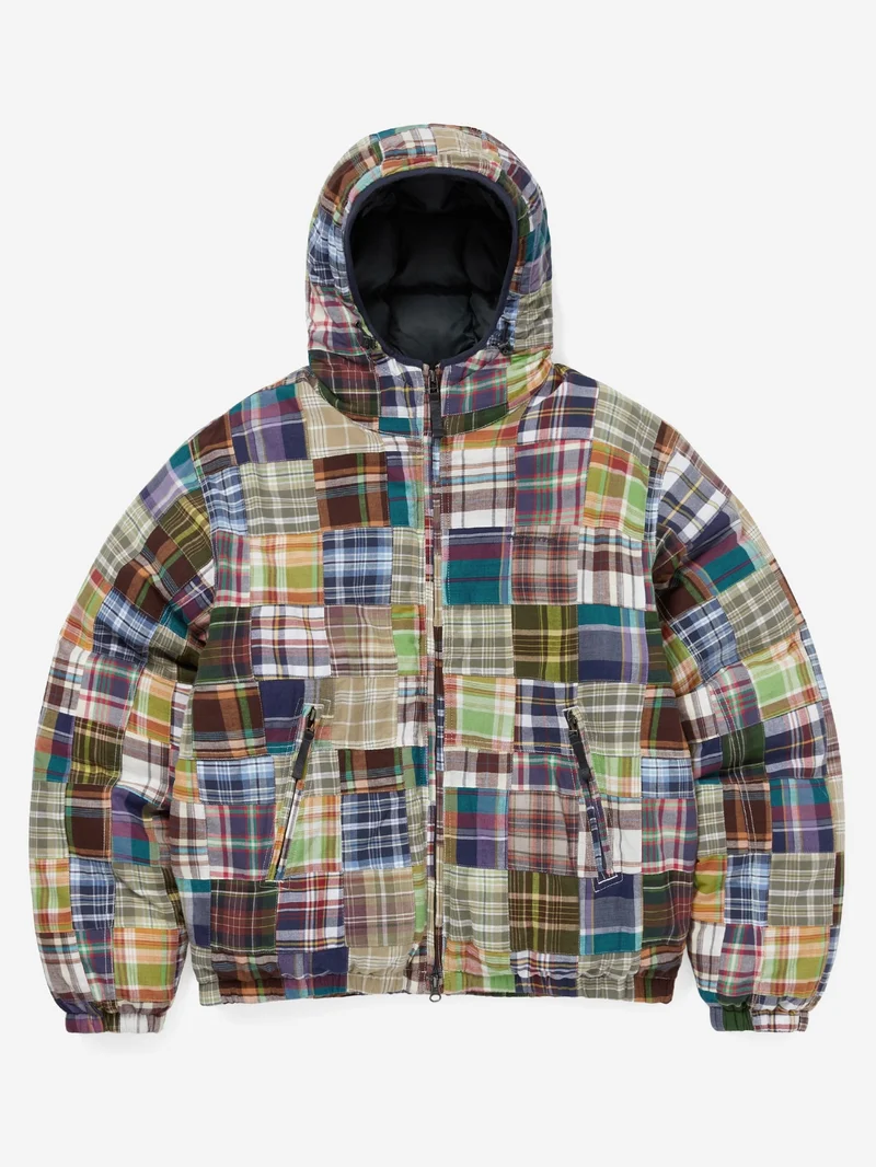 Image of thisisneverthat Washed Down Puffer Jacket - Multi