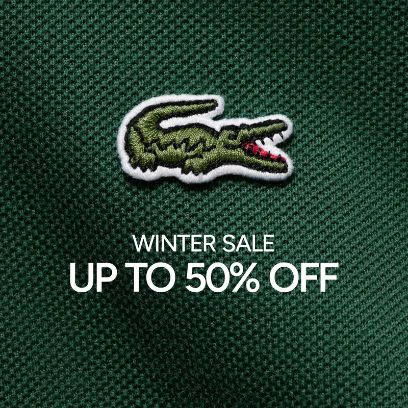 Winter Sale. Up to 50% Off.