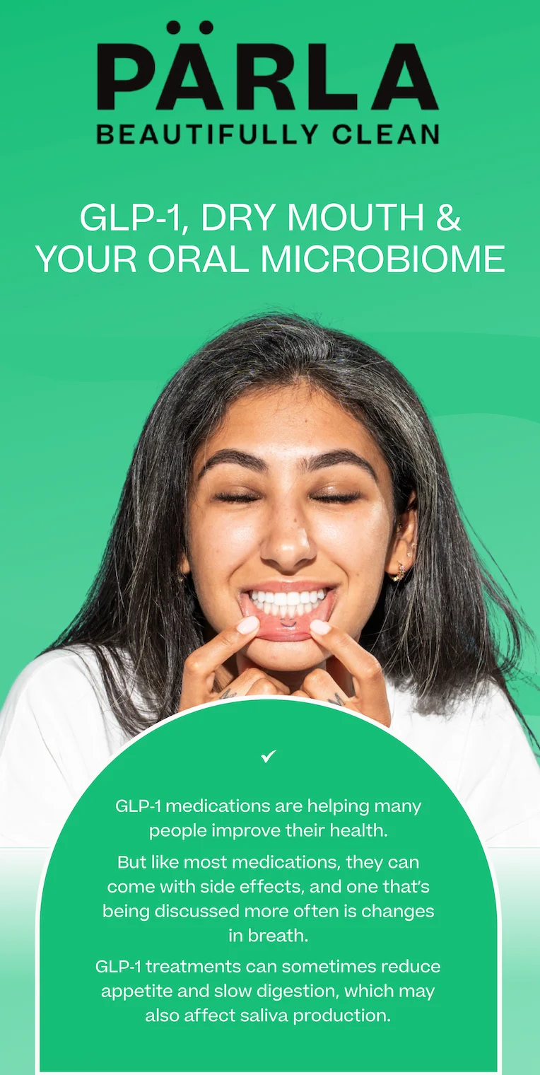 GLP-1, Dry Mouth & Your Oral Microbiome