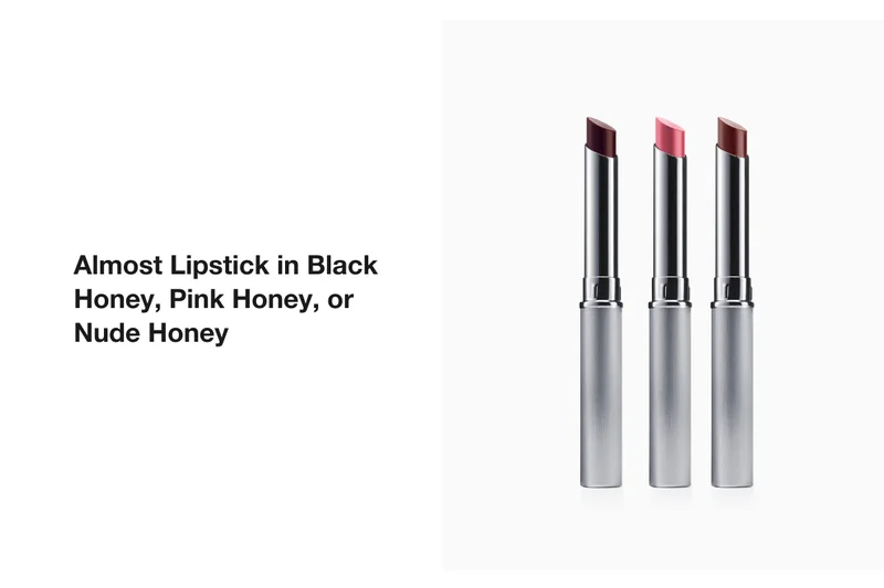 Almost Lipstick in Black Honey, Pink Honey, or Nude Honey