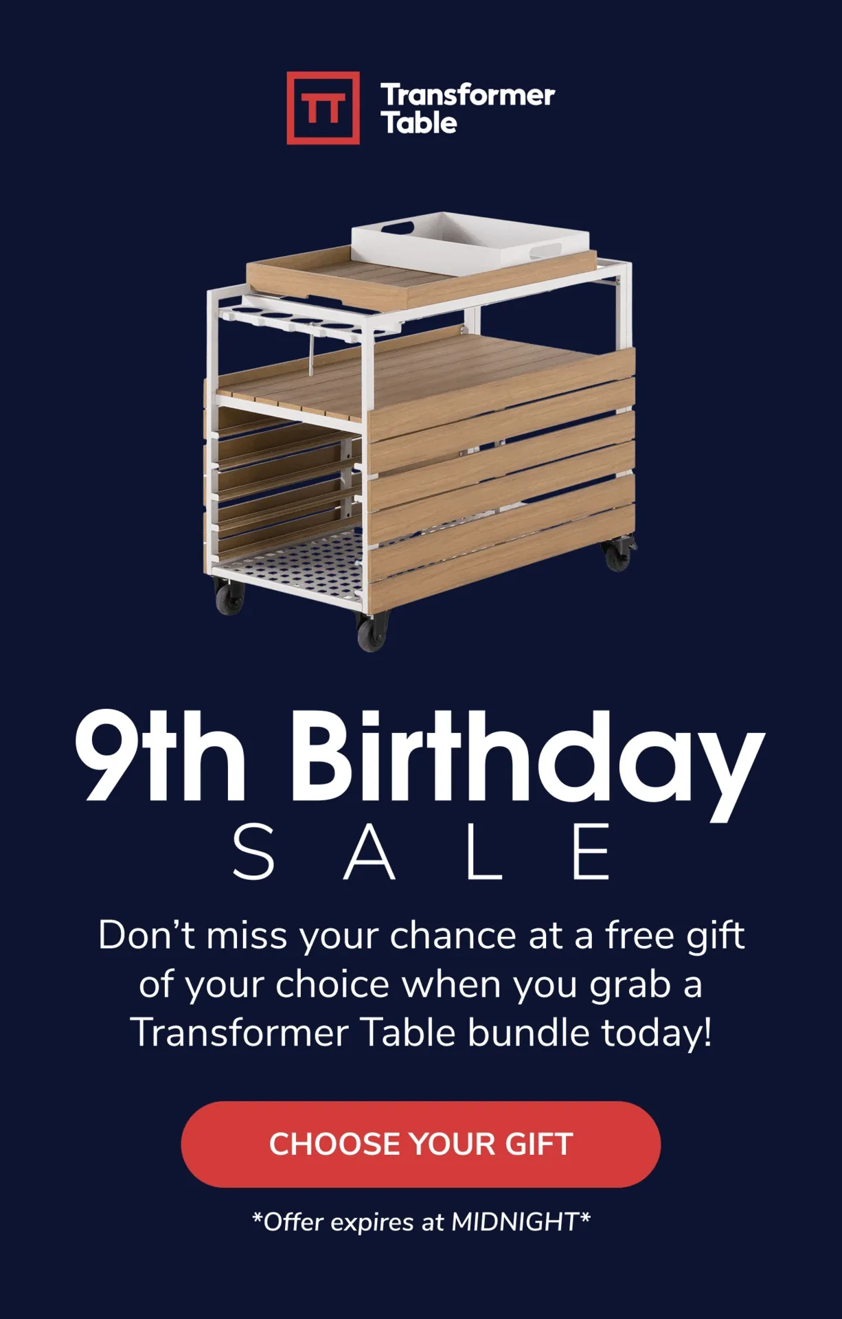 9th Birthday Sale