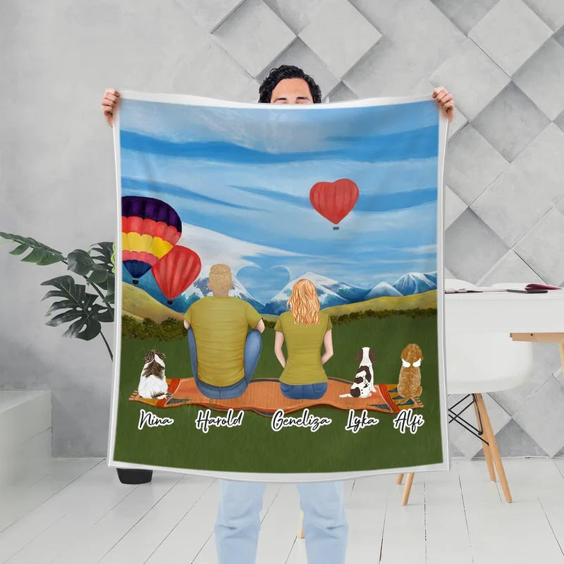 Image of Valentine's Day Personalized Blanket