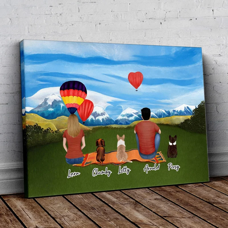 Image of Valentine's Day Personalized Canvas