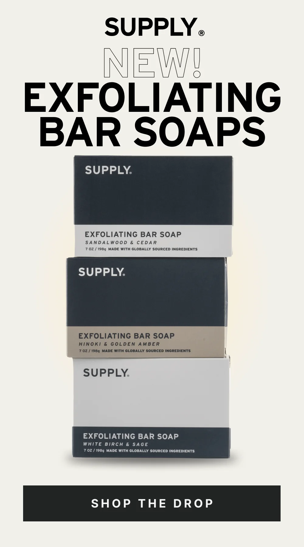 New! Exfoliating Bar Soap [ Shop the Drop ]