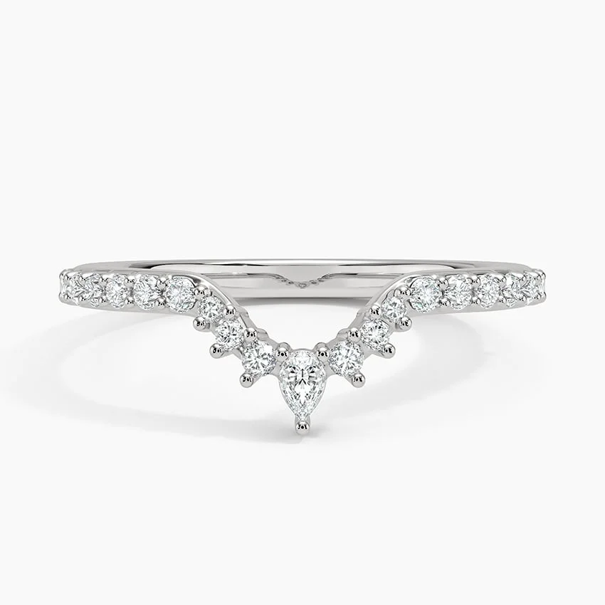 Grand Lunette Diamond Ring