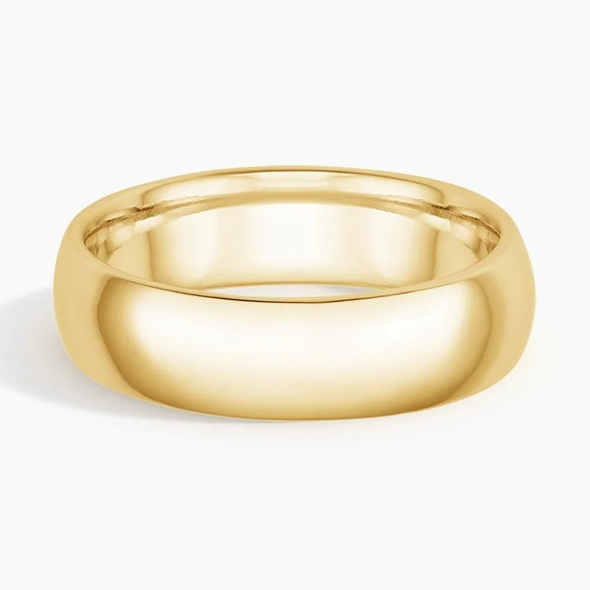 Comfort Fit 6mm Ring