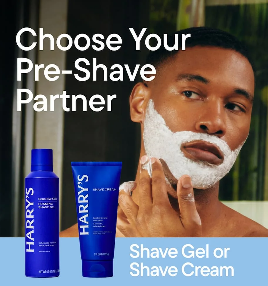Choose your pre-shave partner
