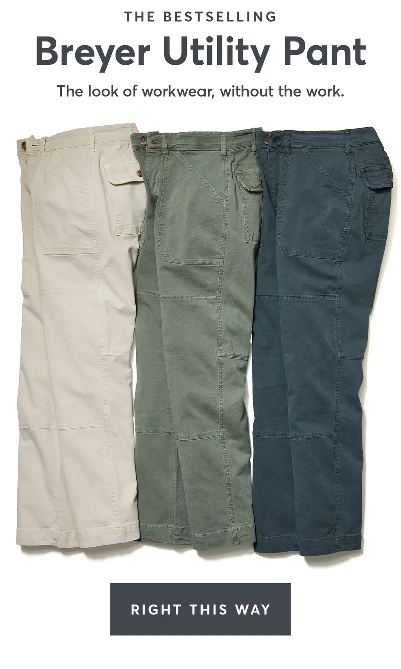 The look of workwear, without the work.