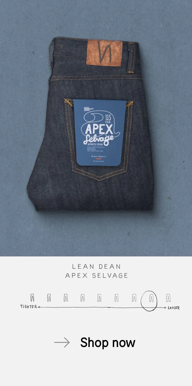 Lean Dean Dry Apex Selvage