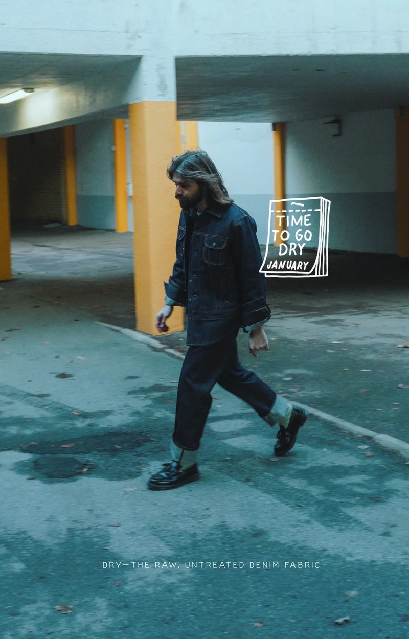 Dry selvage denim. Tuff Tony Ace Selvage, Danny Ace Selvage Denim Jacket