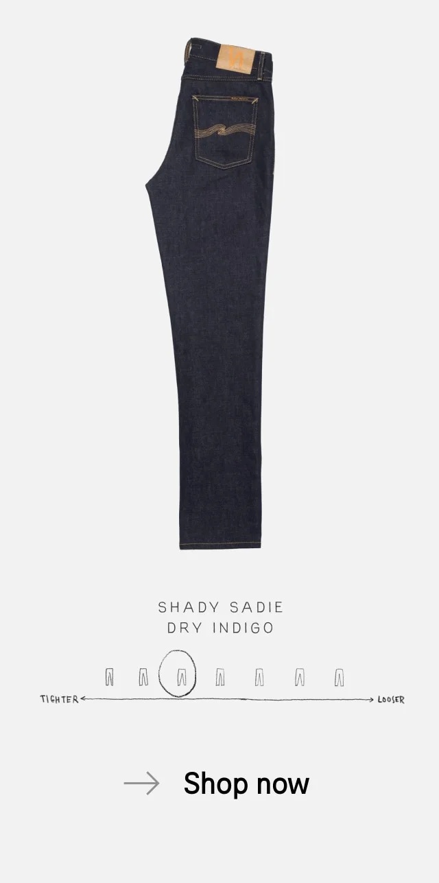Shady Sadie Dry Indigo