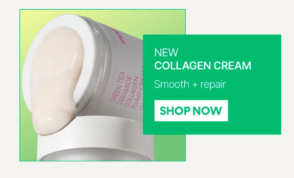 Green Tea Ceramide Collagen Plump Cream