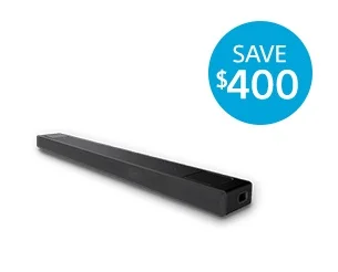 Save $400: HT-A7000 5.1.2ch Dolby Atmos® Soundbar