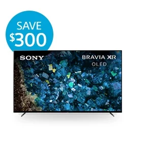 Save $300: 55" Class (54.6" diag.) BRAVIA XR™ A80L OLED 4K HDR2 Google&nbsp;TV