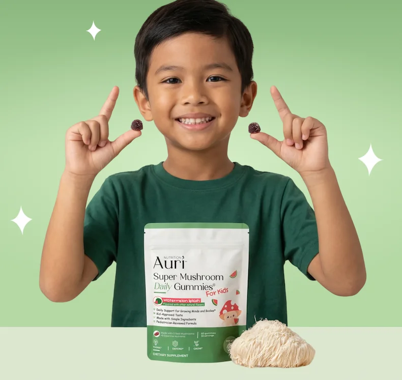 Super Mushroom Daily Gummies For Kids