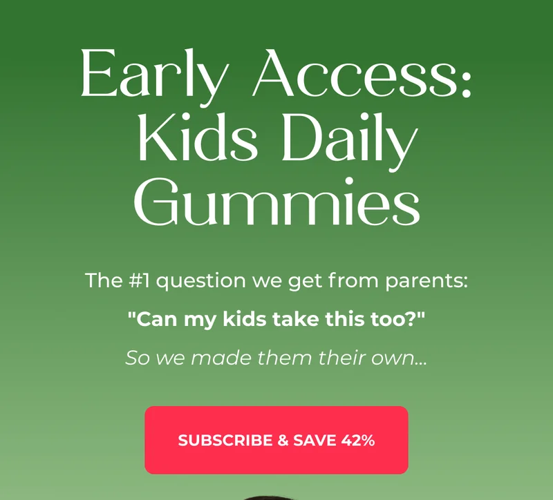 Early Access: Kids Daily Gummies