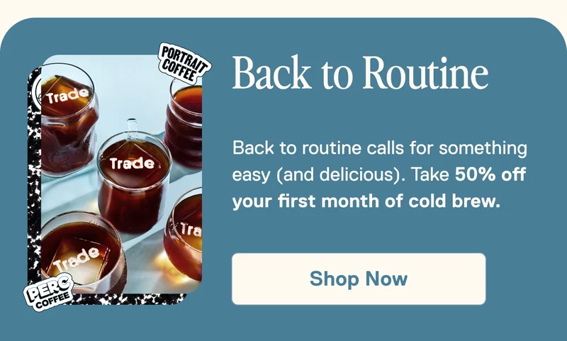 Shop 50% off Cold Brew