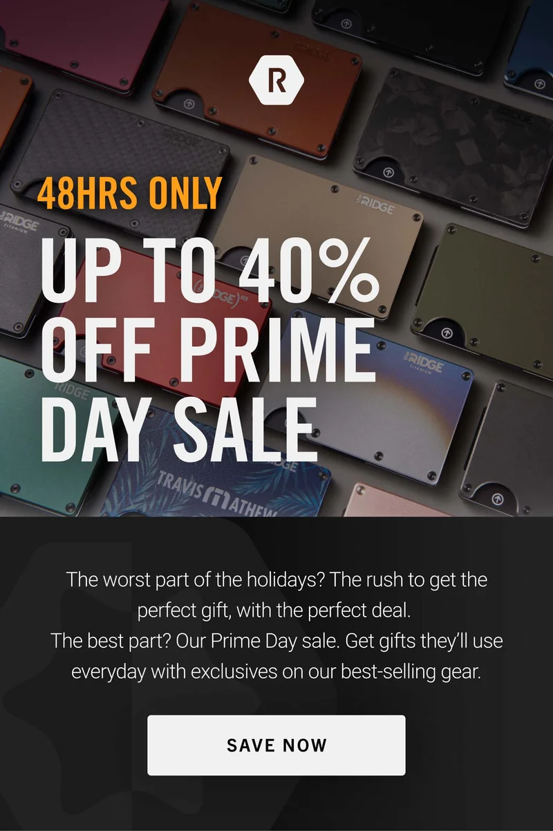 Up to 40% Off Prime Day Sale | 48Hrs Only