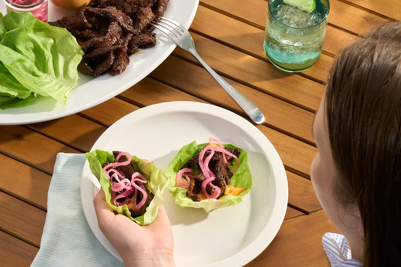 Korean Beef Lettuce Wraps