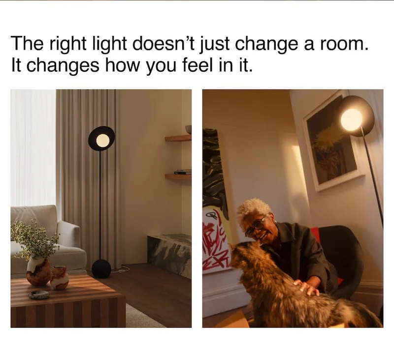 The right light doesn’t just change a room. It changes how you feel in it.