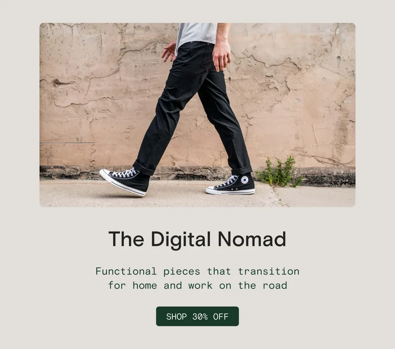 The Digital Nomad: Functional pieces that transition for home and work on the road [SHOP 30% OFF]