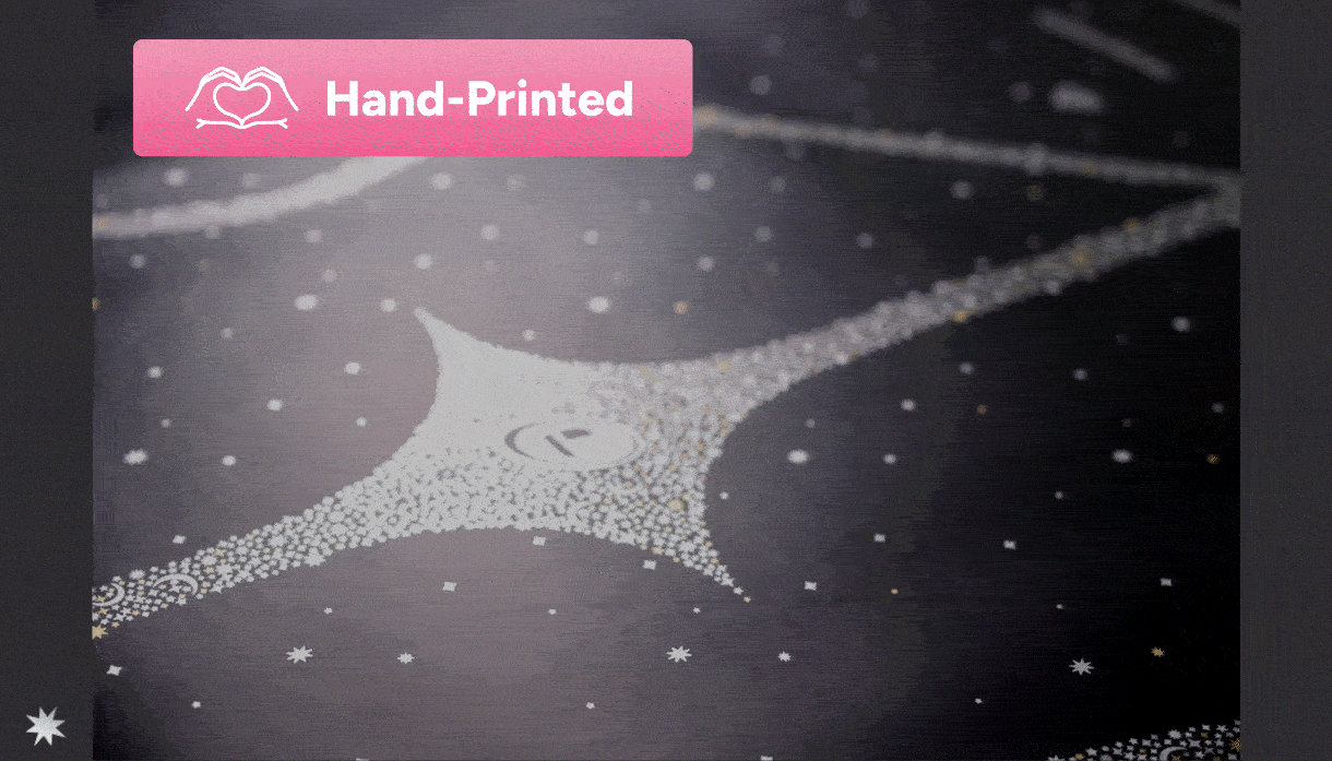 Video snippet of Liforme Magic Galaxy Yoga Mat lotus and central line
