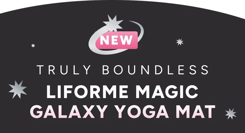 New – Truly boundless – the Liforme Magic Galaxy Yoga Mat