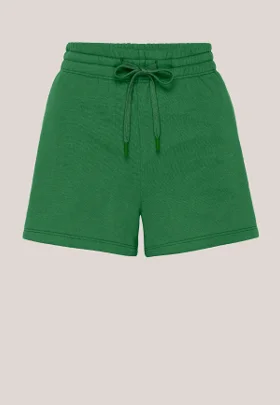 LuxeFleece Sweat Short in Home Court Green