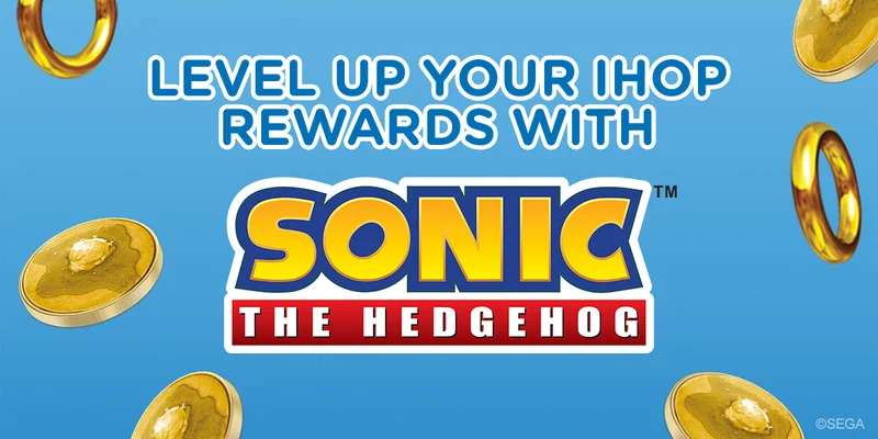 LEVEL UP YOUR IHOP REWARDS WITH SONIC THE HEDGEHOG