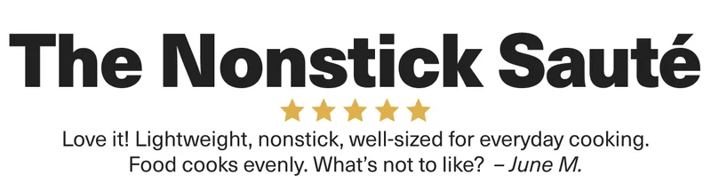 The Misen nonstick saute.
