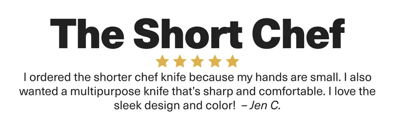 Misen 6.5 inch short Chef Knife