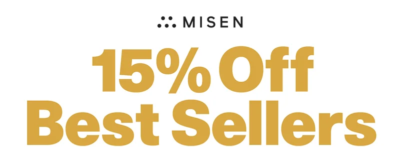 Misen. 15% Off Best Sellers