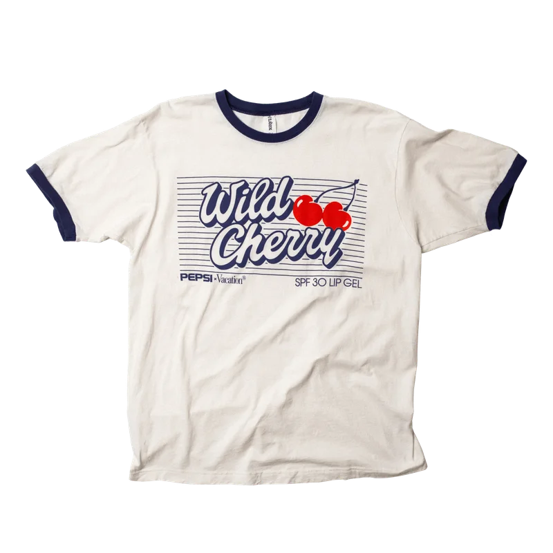 Image of PEPSI® Wild Cherry Ringer T-shirt