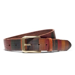 Hand Painted Color Block Belt