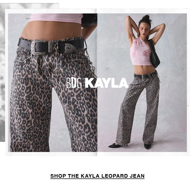 SHOP THE KAYLA LEOPARD JEAN