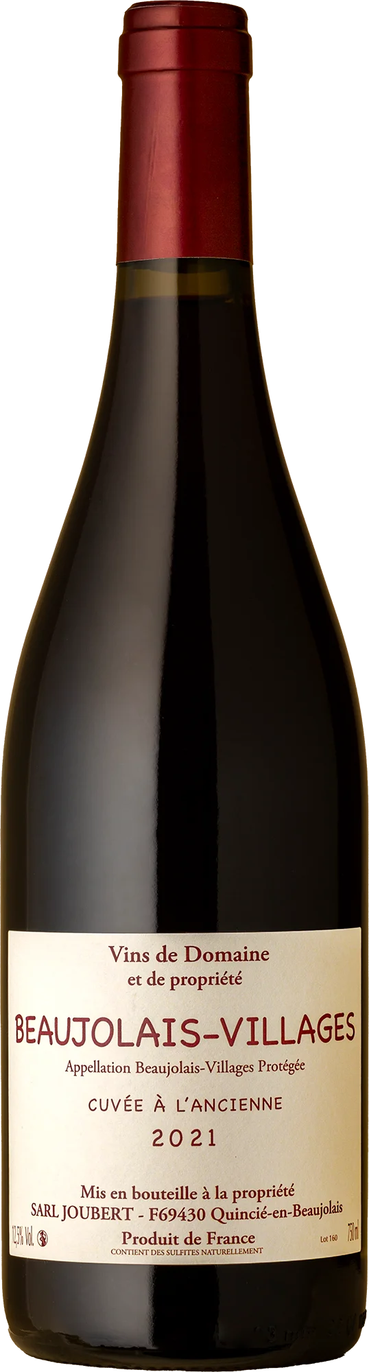 Image of Domaine Marcel Joubert <BR>Beaujolais Villages Gamay 2022