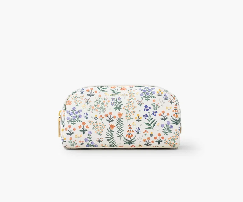 Image of Small Cosmetic Pouch - Menagerie Garden