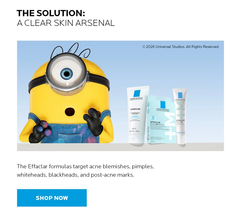 Discover Effaclar for acne prone skin.