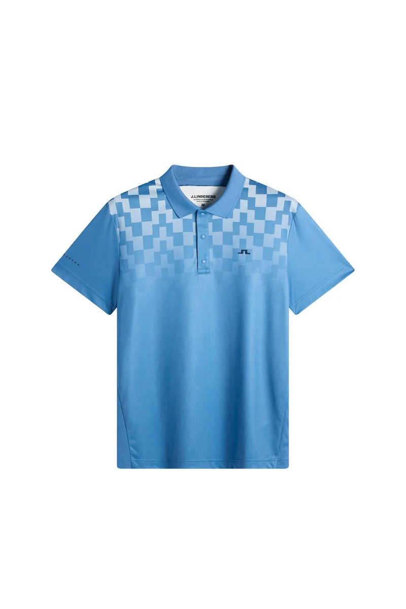 Image of Finn Print Polo / Finn Fade Federal