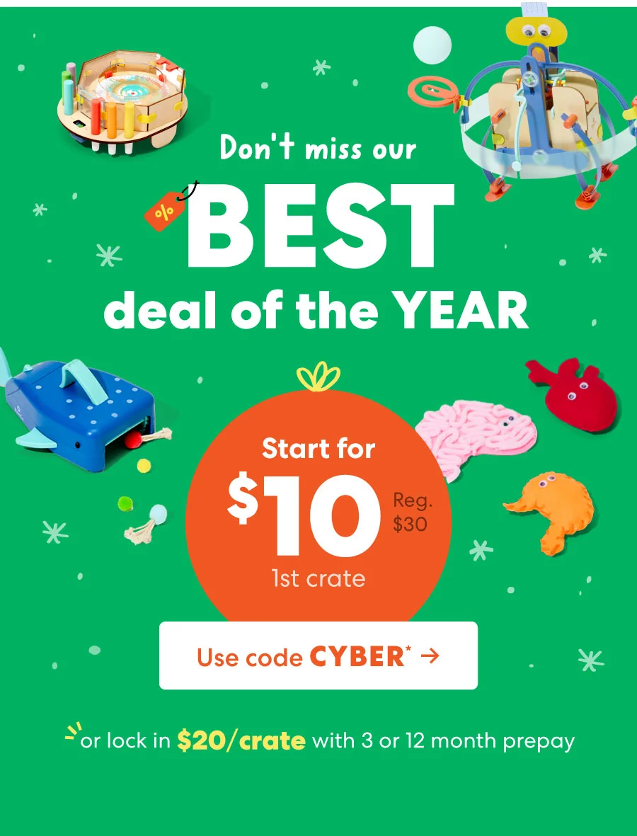 Don't miss our BEST deal of the YEAR! Use code CYBER