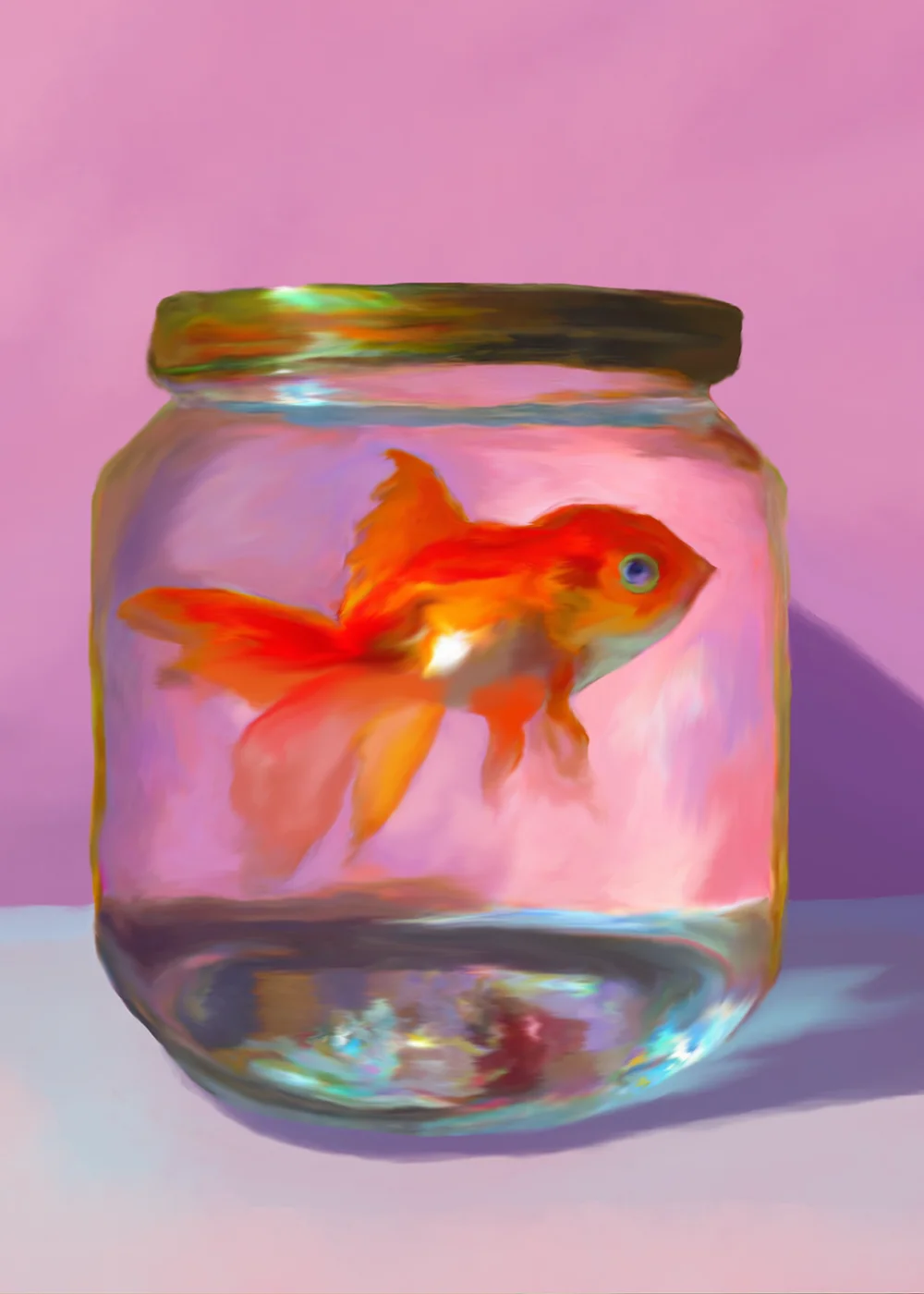 Fish art print
