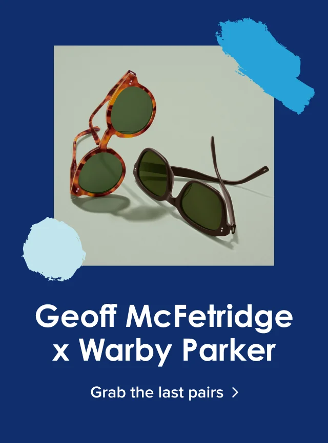 Geoff McFetridge x Warby Parker | Grab the last pairs